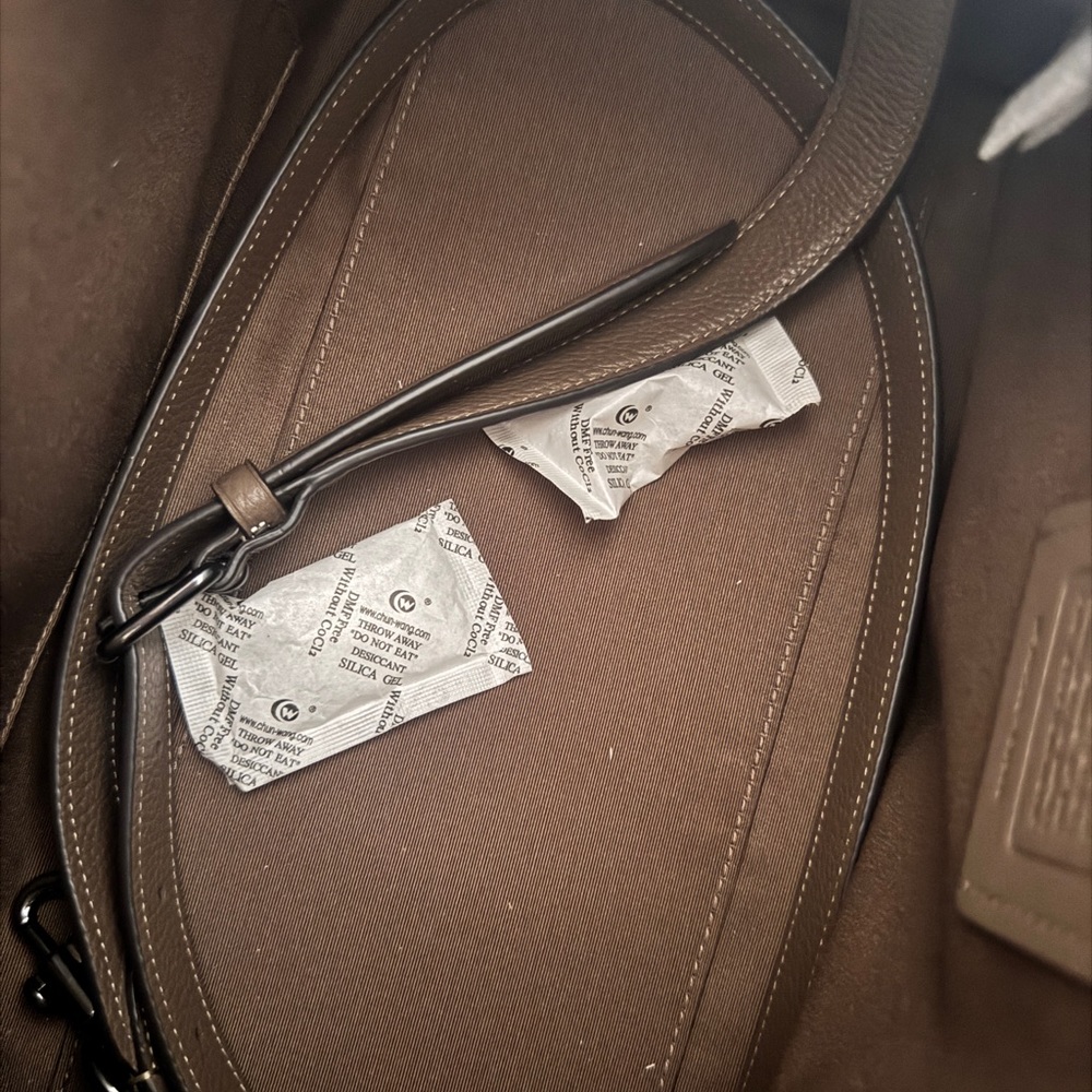 🤎BRAND NEW Coach Rowan Large Satchel Bag soft leather🤎 - Picture 14 of 16